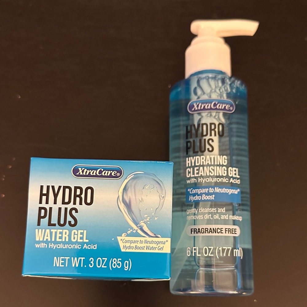 XtraCare Hydro Plus Hydrating Cleansing Gel & Water Gel set of 2 bundle